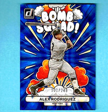 Alex Rodriguez 2023 Donruss Bomb Squad Blue #BS1 Yankees #d /249 C958