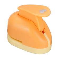 1.3" x 2" Paper Punch Shapes Mini Hole Puncher Car for DIY Craft Orange