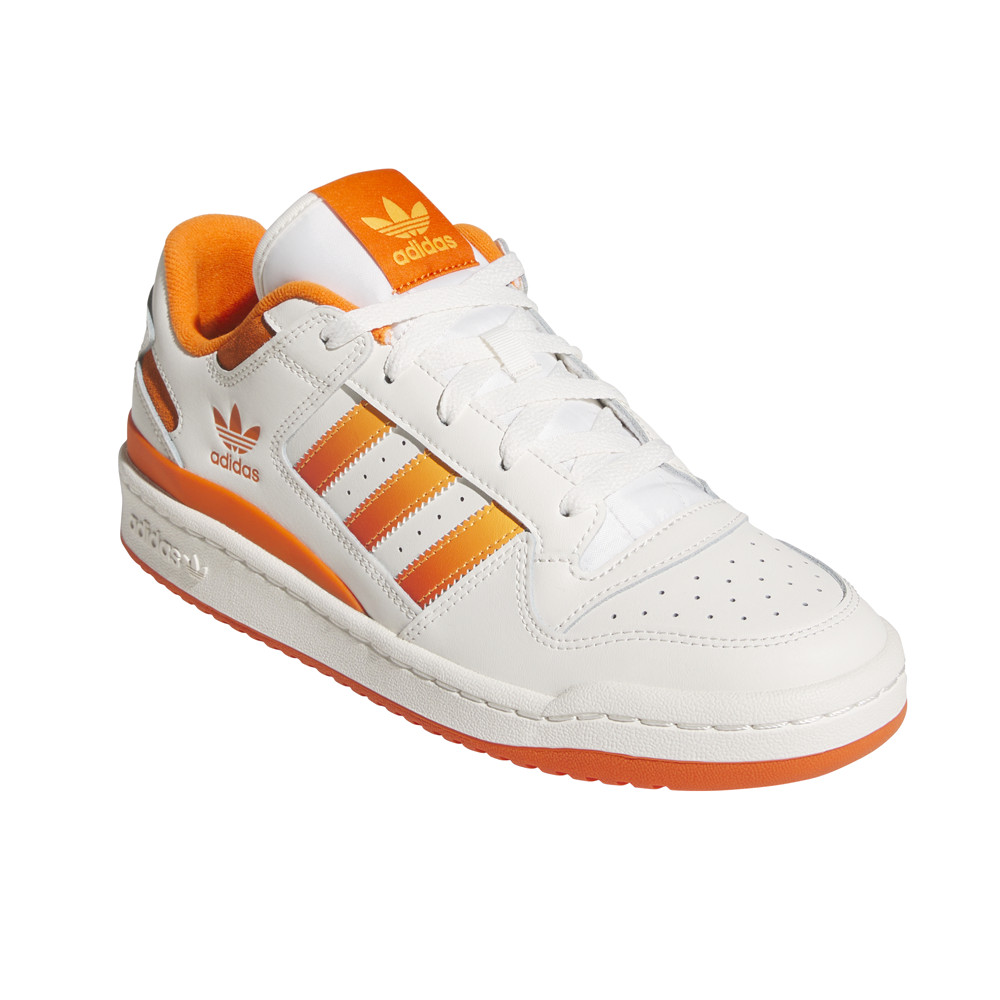 adidas Forum Low Cl  Mens Orange, White Sneakers Casual Shoes JI3267 thumbnail 2