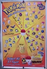 1999 Pokemon Burger King Toy Meal Promo Nintendo 22x33 Poster Vintage RLD