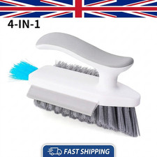 4-in-1 Deep Gap Cleaning Brush Set  Tile Grout & Window Slot Scrubber | UK Stock