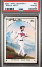 2023 Topps X Bob Ross The Joy of Baseball Cards Checklist 24