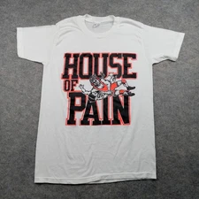 Vintage House of Pain Shirt Mens Medium Wrestling Team Graphic Tee Made USA 90s