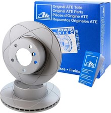 ATE power disc brake discs front for VW Golf 5 6 Touran Audi A3 8P 288 mm vented