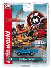 Auto World New '62 Chevy Bel Air Rel. 31 Cars  Coffee AW SC360 SLOT CAR