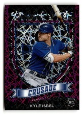2021 Panini Chronicles #24 Kyle Isbel Crusade Purple Velocity