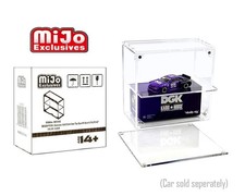 VITRINA 2 COCHES VITRINA DE ESCRITORIO CON FUNDA PARA COCHES MODELO ESCALA 1/64 MJ13012