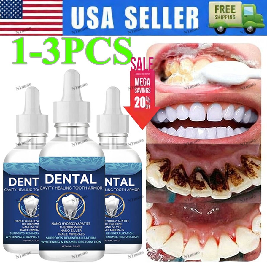 3PACK 60ml Tooth care solution Cavity Healing Tooth Armor NEW HOT ~US