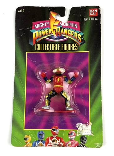 Vintage 1993 Bandai - ALPHA 5 - Collectible Figure MIGHTY MORPHIN POWER RANGERS!