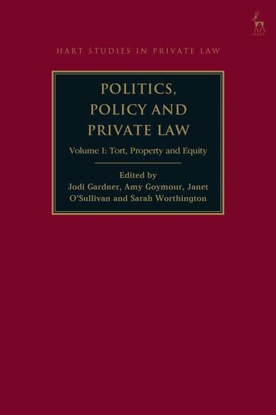 Jodi Gardner (U. A.) | Politics, Policy And Private Law | Taschenbuch | Englisch-image
