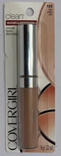 Covergirl Clean Invisible Concealer #125 LIGHT/PALE (New/Sealed) See All Photos