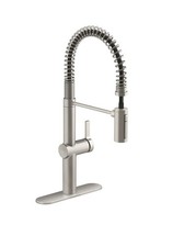 Kohler R38475-LVS Haku Semi-professional Kitchen Sink Faucet Stainless Steel NEW
