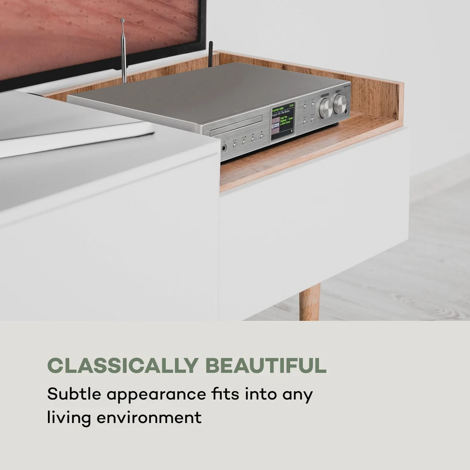 HiFi Receiver CD Player Internetradio DAB+ FM Spotify Connect USB MP3 schwarz - Bild 3 von 4