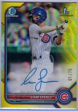 2022 Bowman Chrome and Draft refractor autographs
