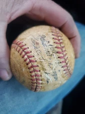 1949-51 Spalding Ford C. Frick Official National League Baseball Vintage