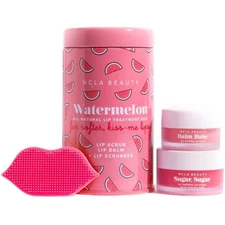 Set "Anguria" NCLA Beauty Watermelon Lip Care (l/balm/10ml + l/scrub/15ml + scru