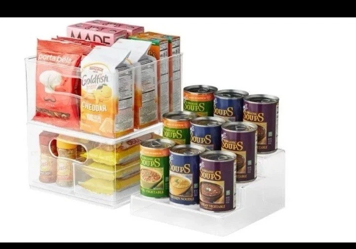 The Home Edit 5-Piece Clear Pantry Storage Organizing System