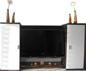 Designer Living Room Tv Anbauwand Medienwand Fernsehwand Tv Cabinet Wall Unit Ebay