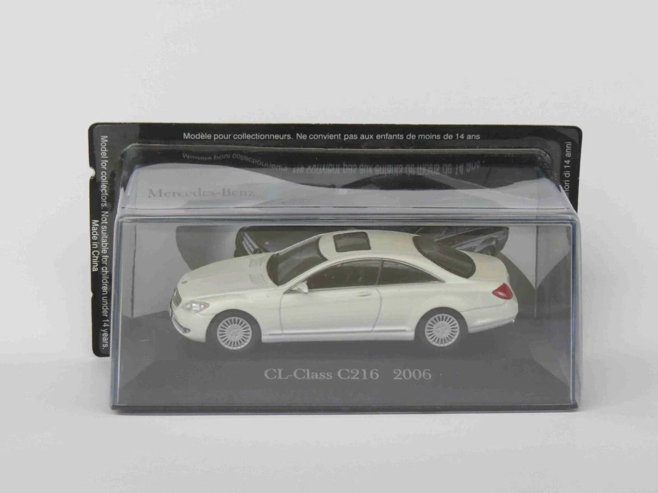 DIE-CAST CAR AUTO MERCEDES BENZ CL-CLASS C216 2006 - DE AGOSTINI 1:43 #69 - Immagine 2 di 2