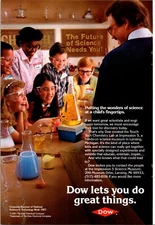 Dow The Dow Chemical Company Original Vintage Print Ad