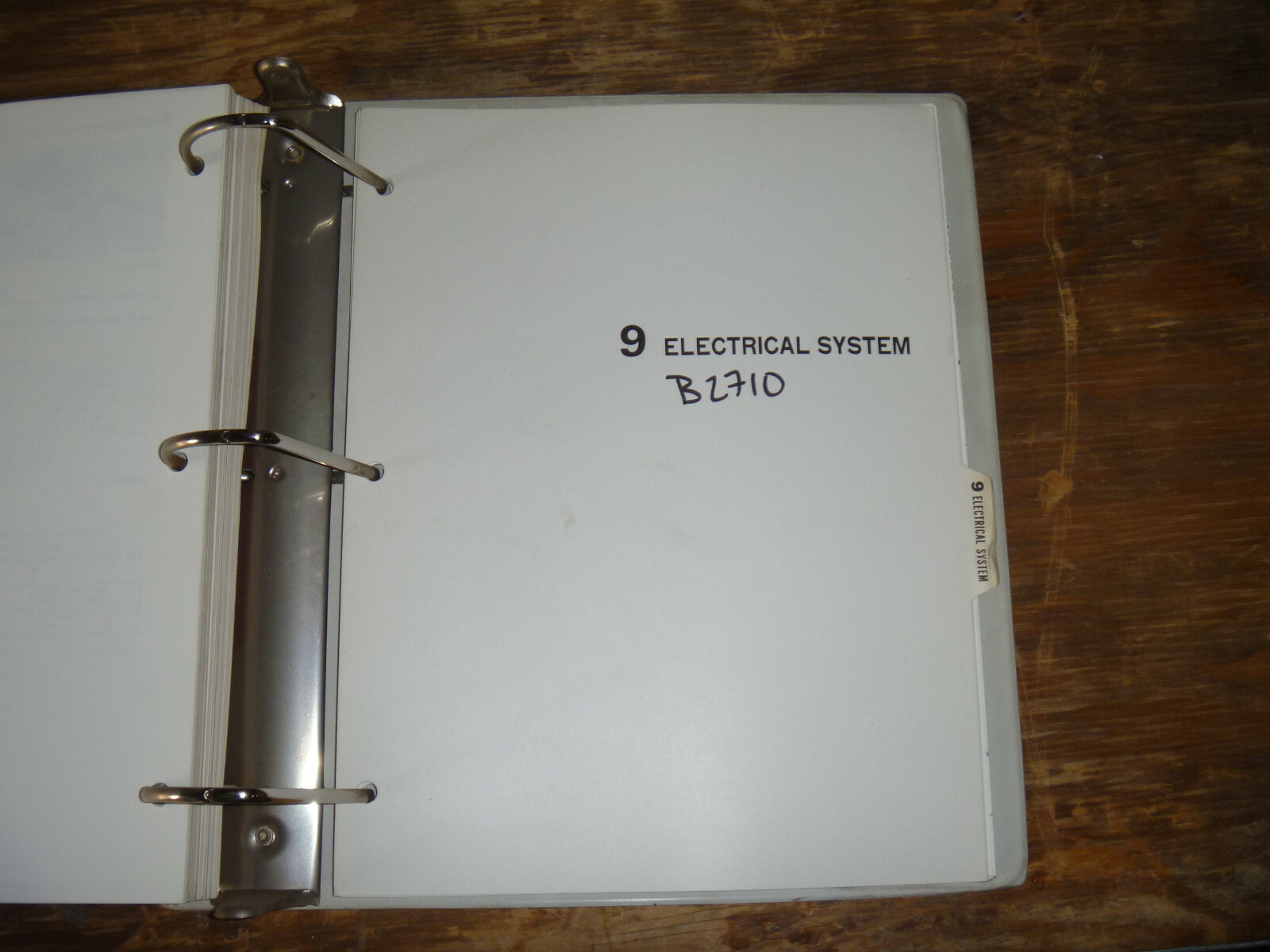 Kubota B2710 Tractor Electrical Wiring Diagram Manual | eBay