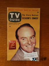 TV Guide New York Ed.  Ralph Edwards Jackie Gleason Cover, April 1953