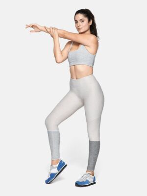 Athletic Leggings Outdoor Voices Oatmeal Leggings OUTDOOR VOICES