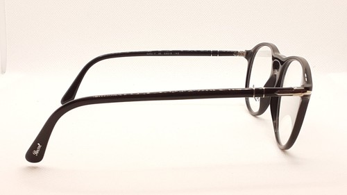 Persol PO3202V 95 Mens Black Rectangle Square Eyeglasses Frames 53/19~145 - Picture 5 of 11