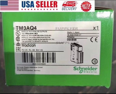 TM3AQ4 Schneider TM3AQ4 Analog Output Module New In Box Fast Shipping#HT