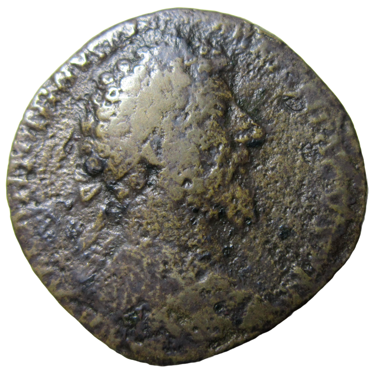 Aureliusページ AE SESTERTIUS. MARCUS AURELIUS 161-180 AD. ROME NINT. EMPEROR