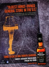EVAN WILLIAMS WHISKEY AD #16 RARE 2011 "OLDEST FAMILY - OWNED GENERAL STORE..."