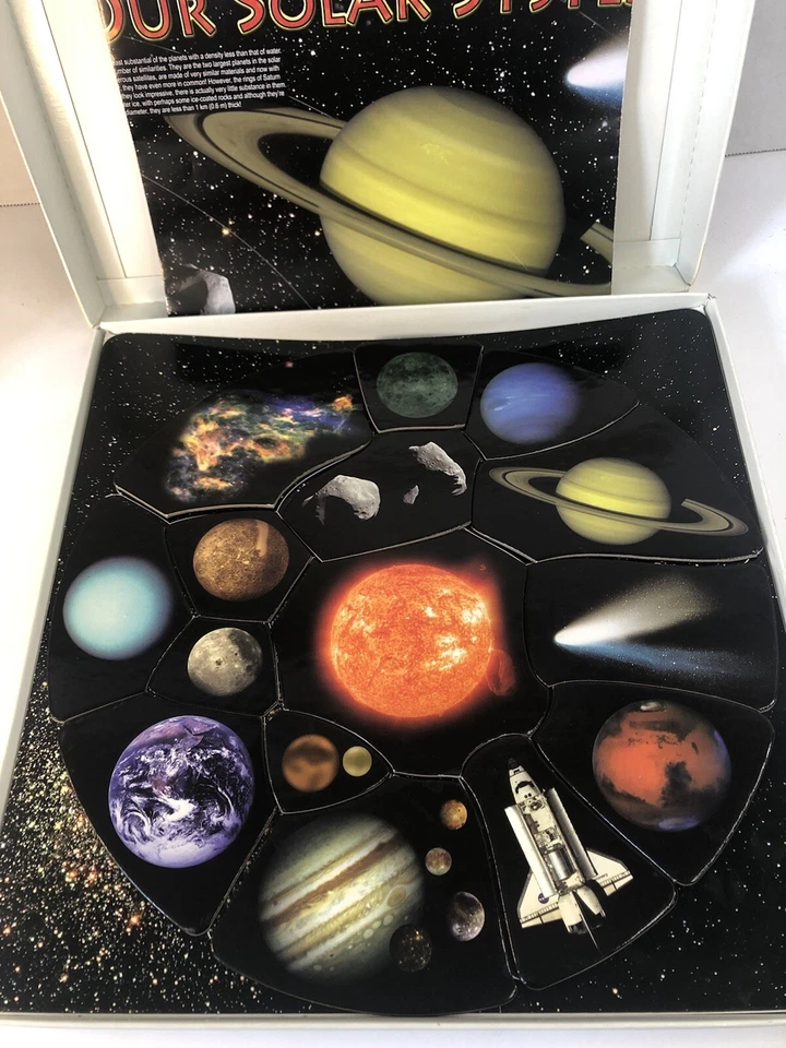 Magnetic Space Puzzle Planet Milky way includes poster by Nova design - Image 2 of 4