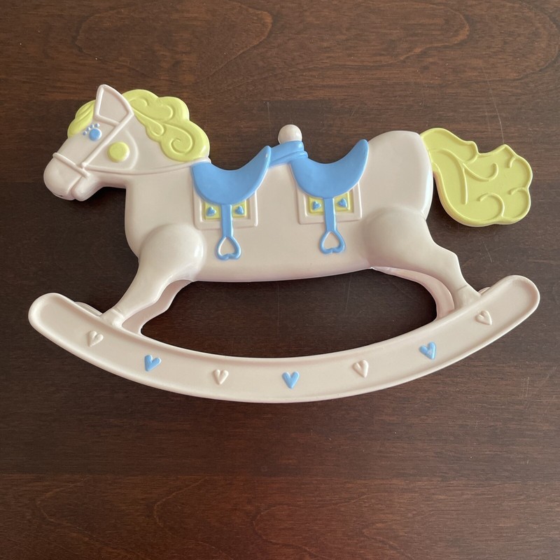 Mattel Heart Family Double Rocking Horse Twins 1987