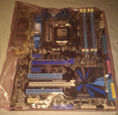 ASUS P7P55D-E Deluxe, LGA 1156, Intel 90-MIBBQ0-G0EAY00Z Intel P55 DDR3 SATAlll