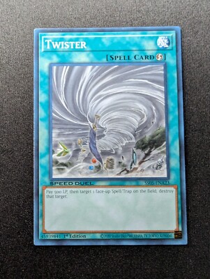 TWISTER Speed Duel Decks: Twisted Nightmares SS05-ENA23 1st Edition Yugioh  | eBay