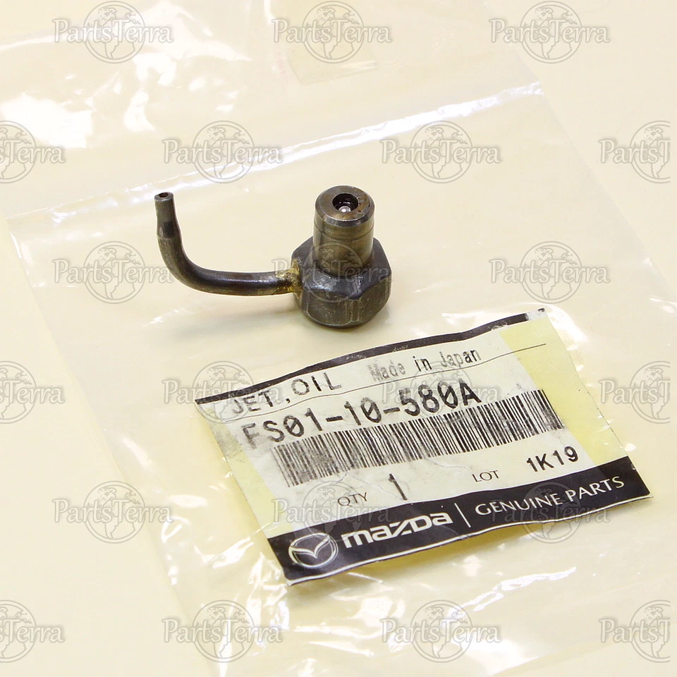 Genuino OEM MAZDA Mazda 626 / MX-6 / PROTEGE 5 FS0110580A bloque de cilindros chorro de aceite Foto 2 de 4