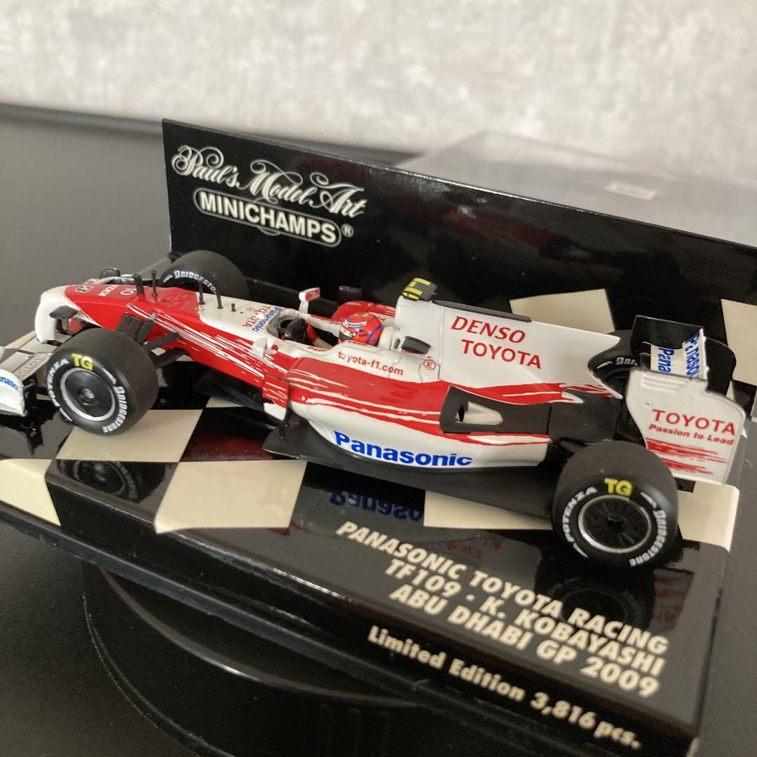 MINICHAMPS 1/43 Panasonic Toyota Racing TF109 K. Kobayashi