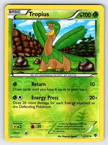 Tropius 5/101 2013 B&W Plasma Blast Pokemon Card TCG Nintendo Reverse Holo - Lp