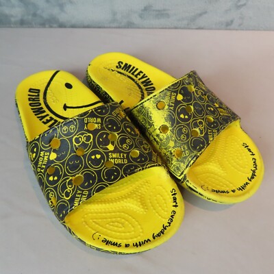 Crocs Smiley World Crocs Classic Smiley World Clogs  main image 2