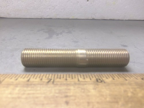 Double-End Threaded Steel Stud - 2 ¾" x ½” Threaded Diameter (NOS) - Picture 11 of 12