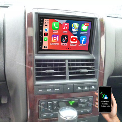 For 2006-2010 Ford Explorer 7'' Android 13 Carplay Car Stereo Radio GPS Navi FM