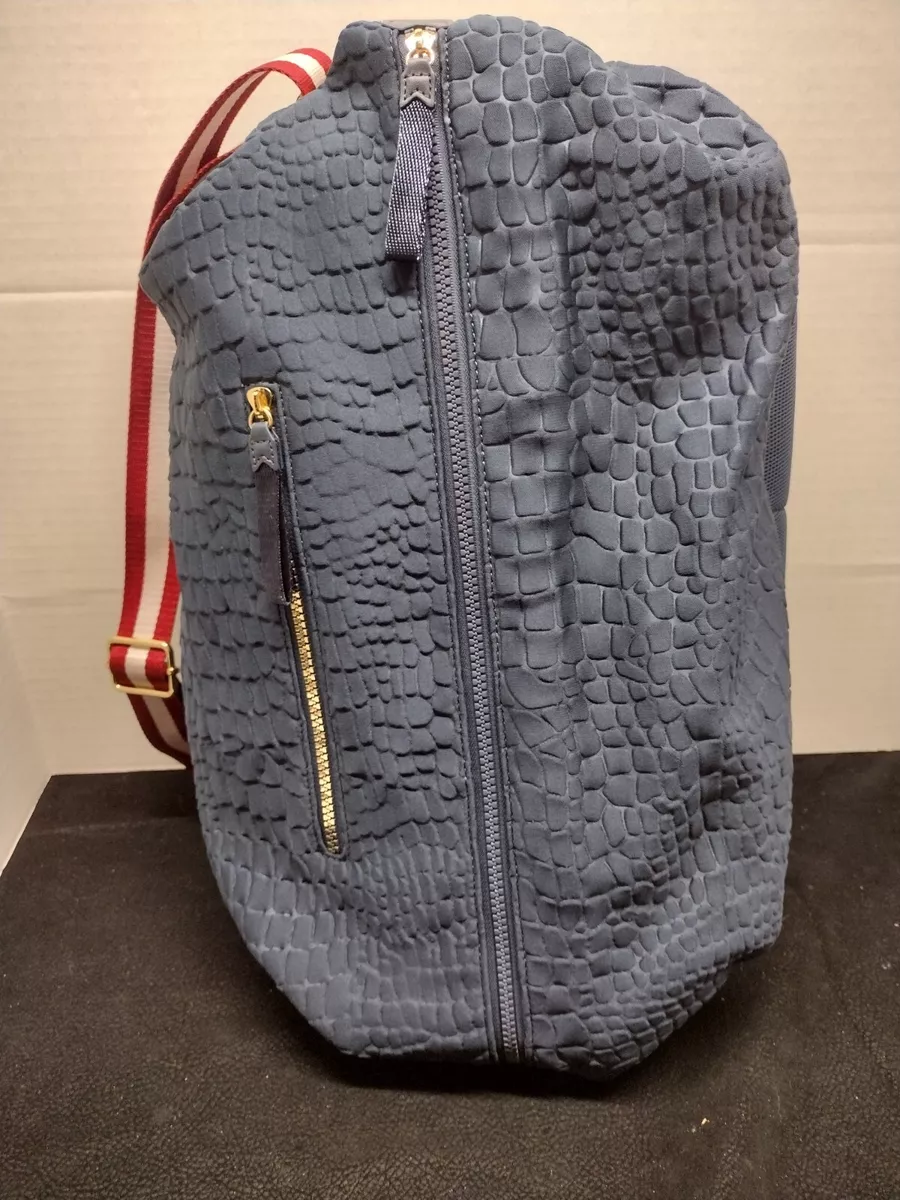 Croc print best sale backpack