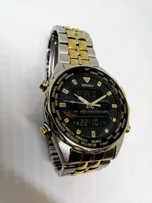 Vintage Seiko Duo-Display H021-7001 Super Rare Collection Watch!!! | eBay