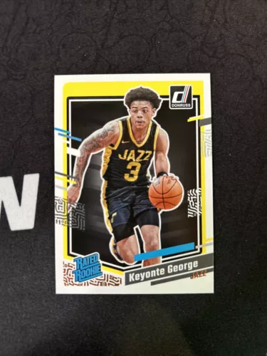 2023-24 Panini Donruss - Rated Rookie #244 Utah Jazz (RC) Keyonte George