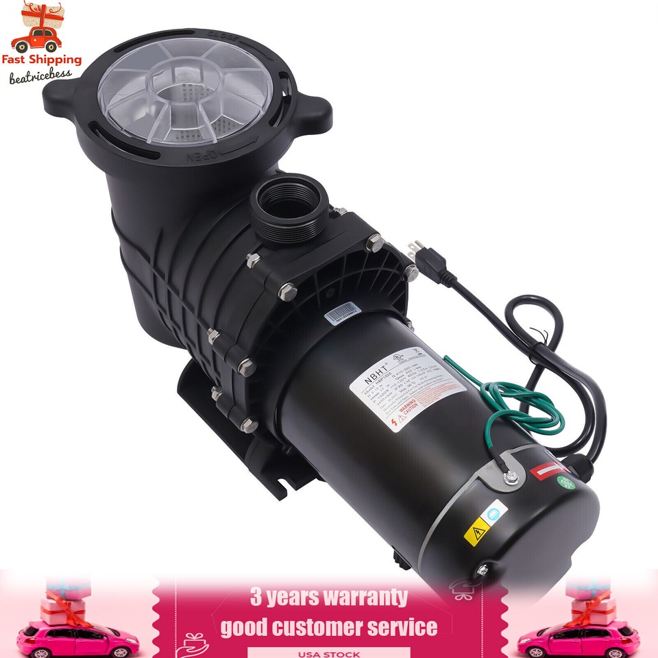 HBP1100 Electric Pool Pump For Hot Tubs 1.5HP Swimming Pool Pump Filter