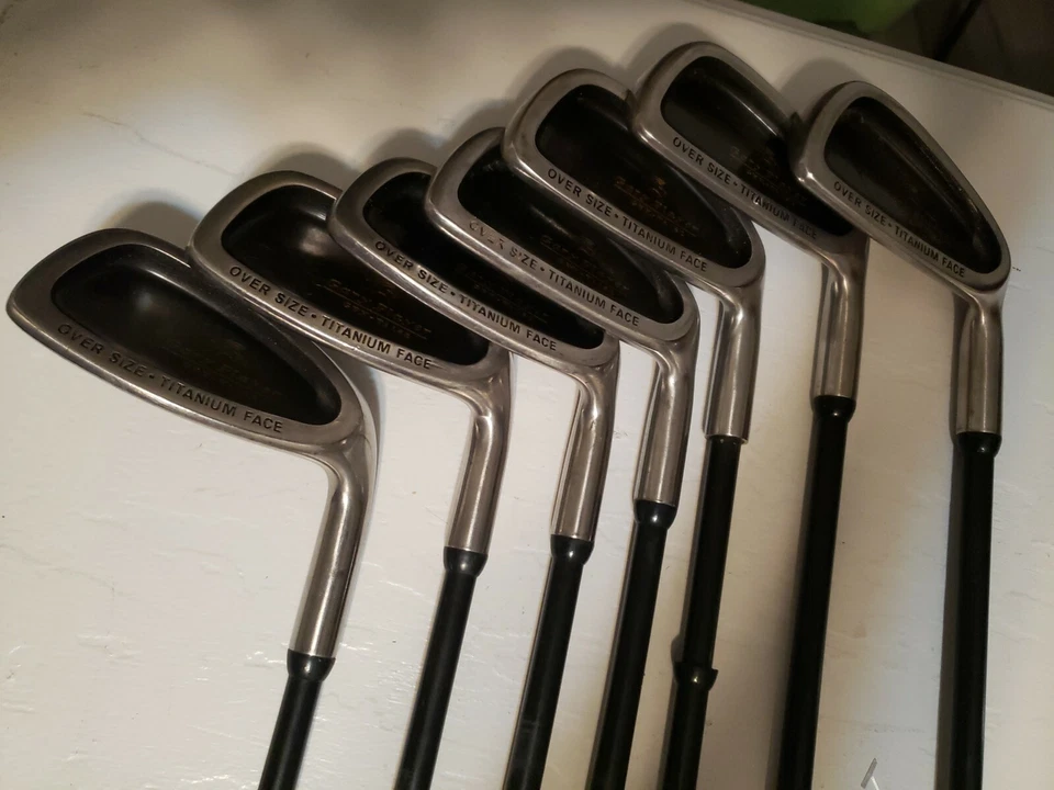 Gary Player Oversized Titanium Face Golf Clubs COMPLETE GPX T1162 IRON SET 3-P  - Image 4 of 4