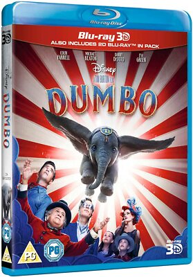 DUMBO (2019) Live Action 3D + 2D Blu-Ray BRAND NEW