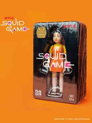FWENCLUB Netflix イカゲーム ヨンヒ 人形 Squid Game Amazon | NETFLIX イカゲーム ヨンヒ人形 フィギュア YOUNG-HEE