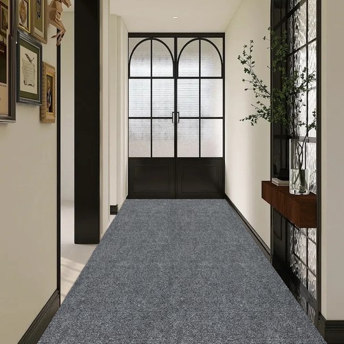 Bodenmatte innen/außen, rutschfeste Bodenmatte, Eingangsmatte Gray Modern - Bild 3 von 23