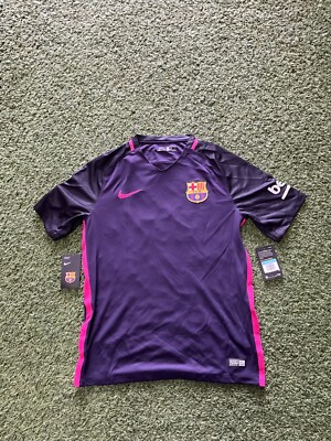 Nike Men's Barcelona Away Jersey 16/17 Legend Messi #10